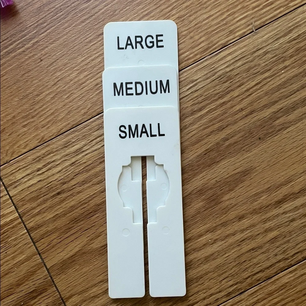 GARAGE SALE Clothing Size Dividers!